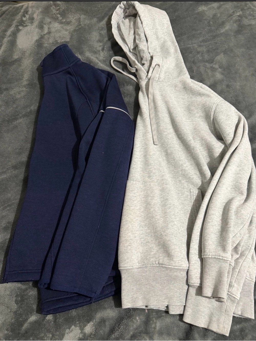 Men's Hooded Sweater - Light Gray